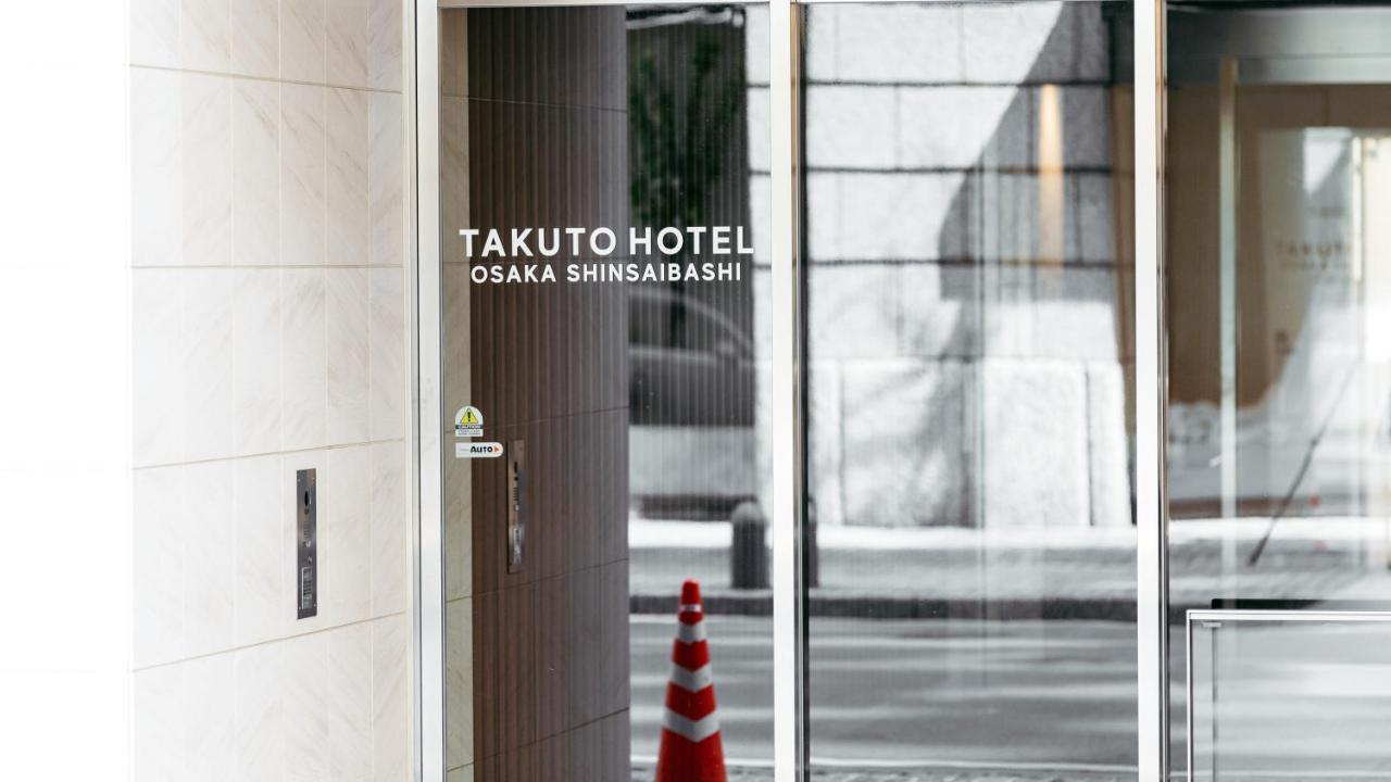Takuto Hotel Osaka Shinsaibashi מראה חיצוני תמונה